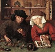 MASSYS, Quentin The Moneylender and his Wife sg oil painting